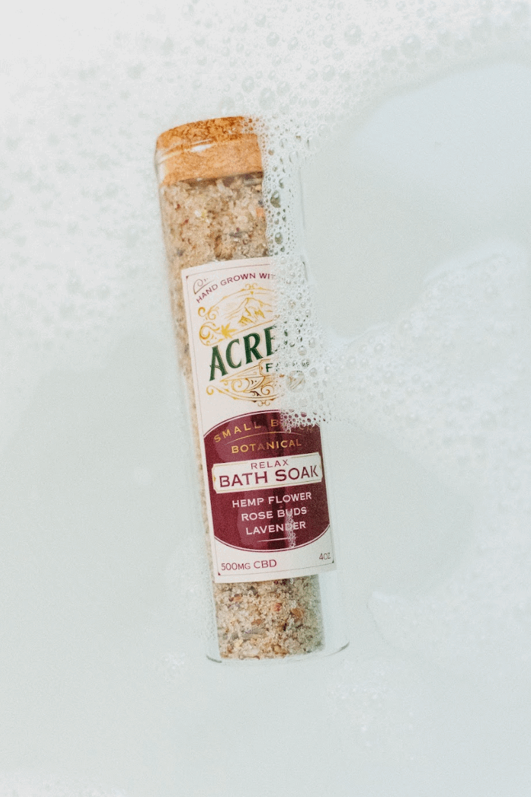 CBD Bath Soak In Bath