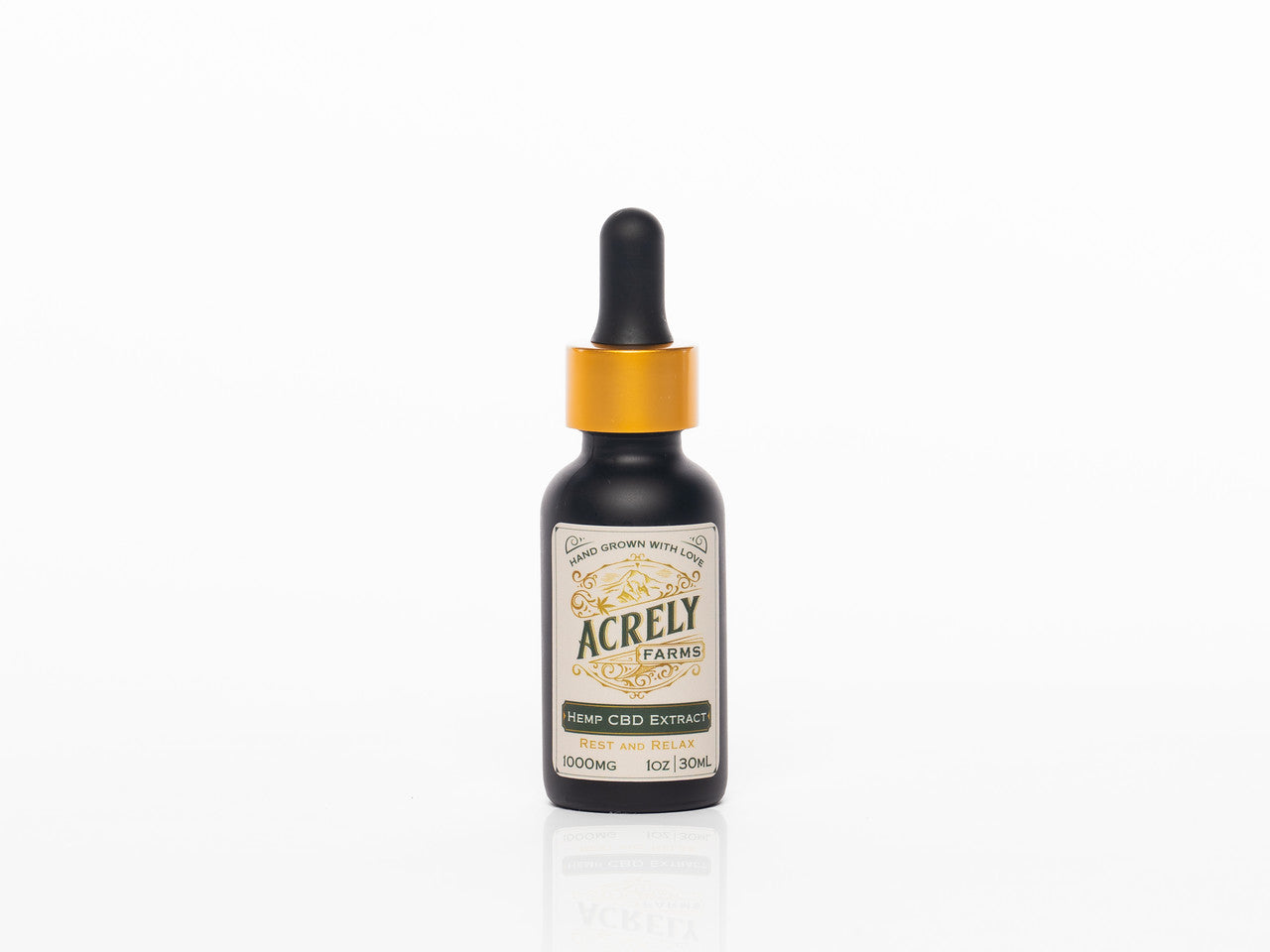 1000mg CBD Extract Oil - Acrely Farms