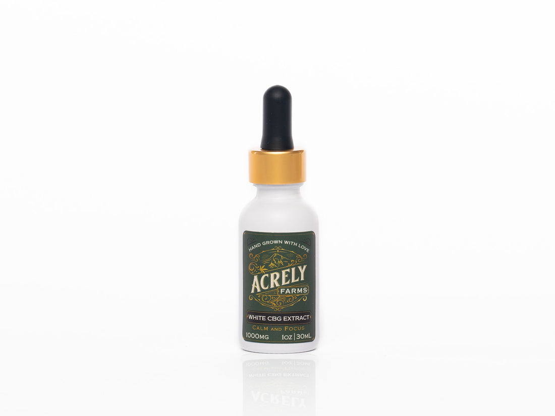 1000mg White CBG Extract - Acrely Farms