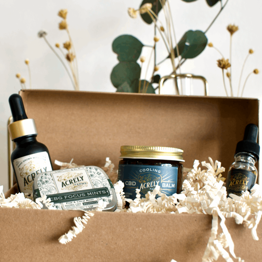 CBD CBG Recovery Gift Set